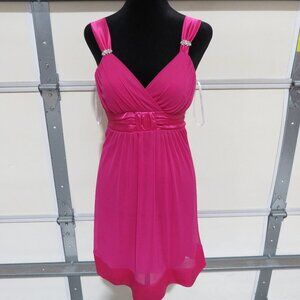 BOGO Cocktail Bridesmaid Prom Formal black tie mini wedding gown dress DEB Med
